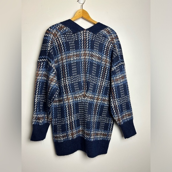 Biltmore men’s Cardigan Sweater S Old Money Classic stripe Cozy 5 Button preppy - Picture 2 of 10